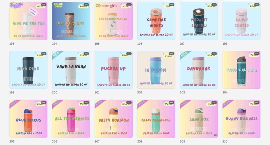 Owala Smoothsip Slider 12oz (Category: Water Bottles & Tumblers) located in Paranaque City. Submitted by guyonlineshop (Listing ID 1419625112, Image 2). Description: Bnew Authentic.