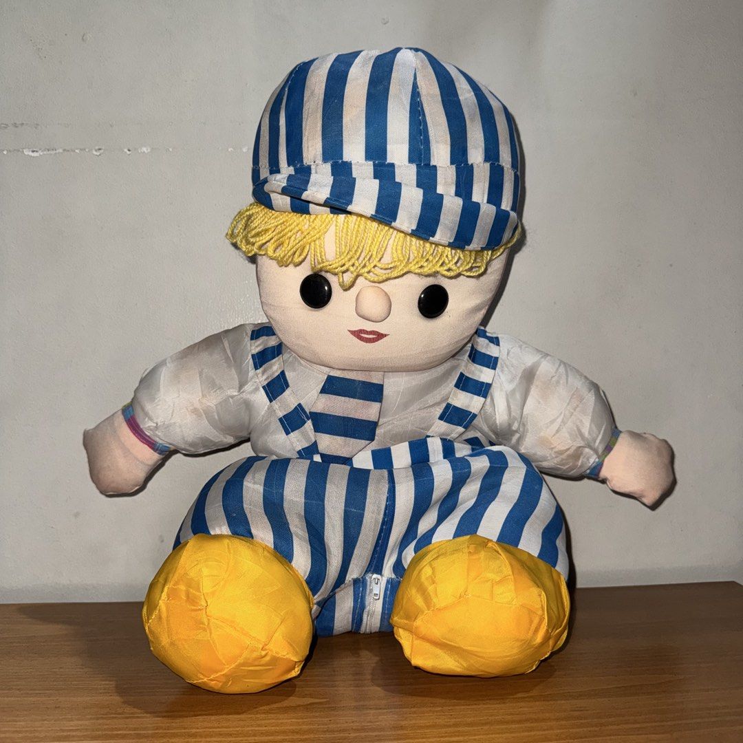 Pajama Boy Plush Toy (Category: Plushies & Soft Toys) located in Makati City. Submitted by prelovedbyj02 (Listing ID 1452242843, Image 1). Description: .