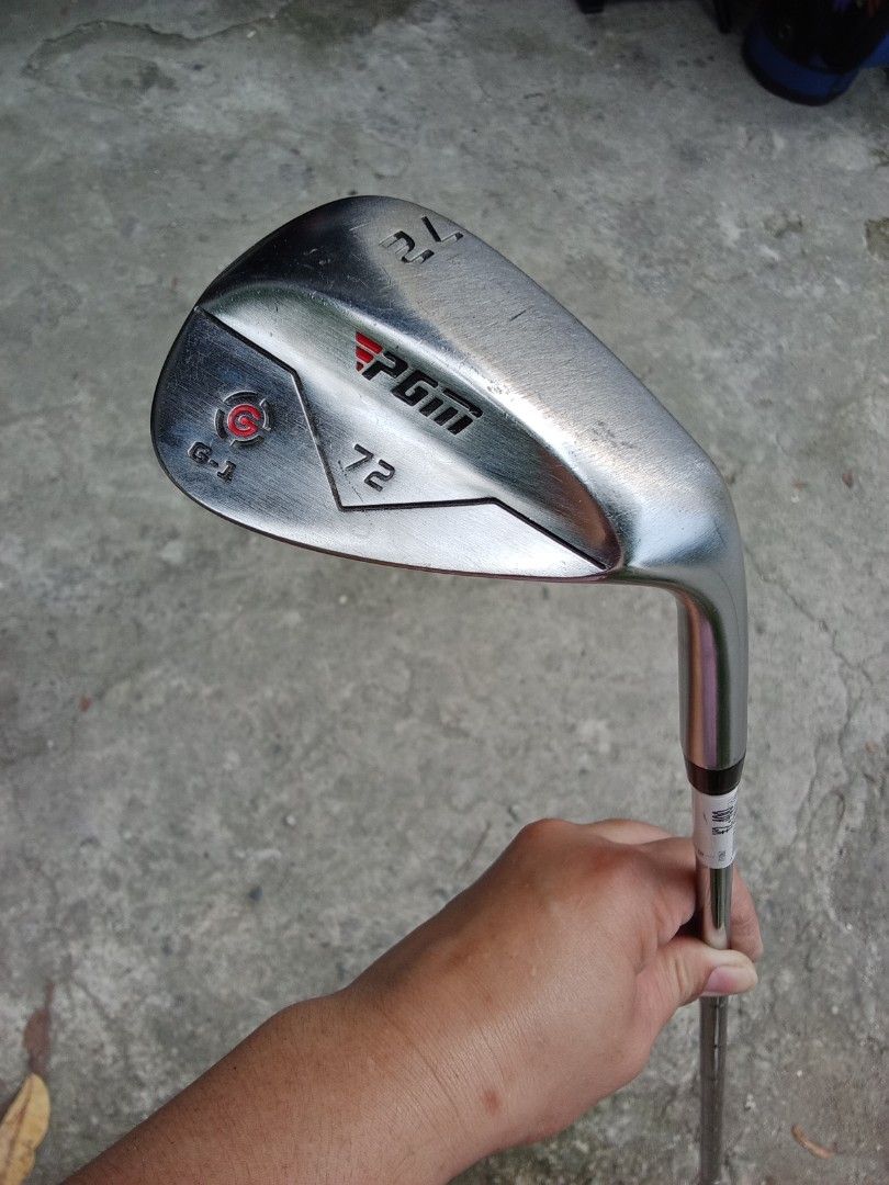 PGM 72-degree lob wedge, Right handed (Category: Golf) located in San Pedro. Submitted by trisheljas_japansurplus (Listing ID 1452234883, Image 1). Description: 📍for Sale📍 PGM 72-degree lob wedge, Right handed Steel Shaft PGM golf Grip location 📍 Filinvest Homesite barangay bagong silang san pedro laguna 📍.