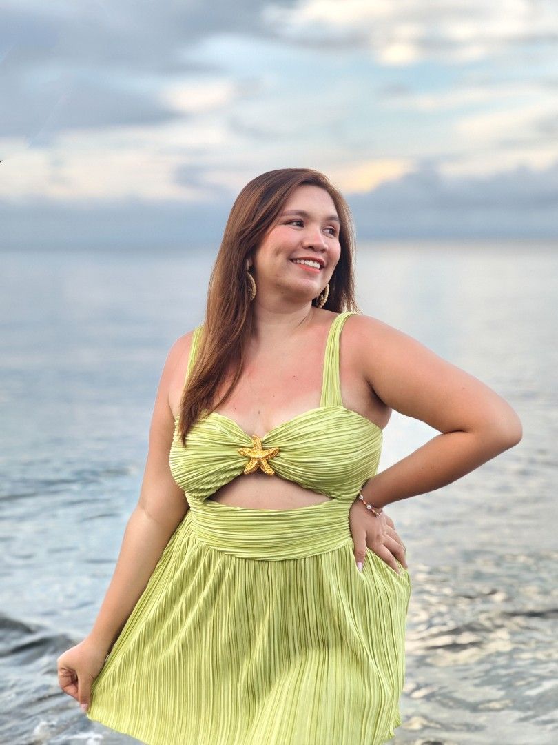 Plus Size Summer Beach Dress Shein Curve (Category: Dresses) located in Las Pinas. Submitted by slay_replay (Listing ID 1452189982, Image 1). Description: - Plus size summer beach dress - Used once only - Size 1xl but can fit up to 2xl (stretchable).
