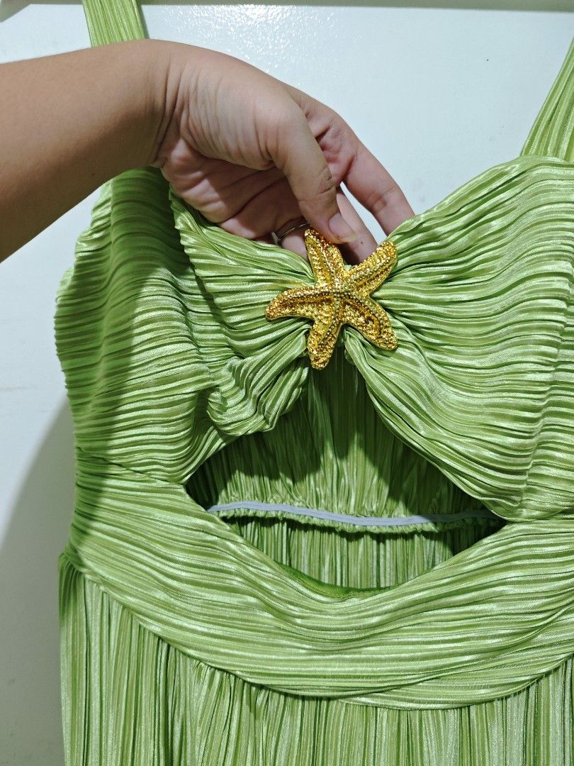 Plus Size Summer Beach Dress Shein Curve (Category: Dresses) located in Las Pinas. Submitted by slay_replay (Listing ID 1452189982, Image 3). Description: - Plus size summer beach dress - Used once only - Size 1xl but can fit up to 2xl (stretchable).