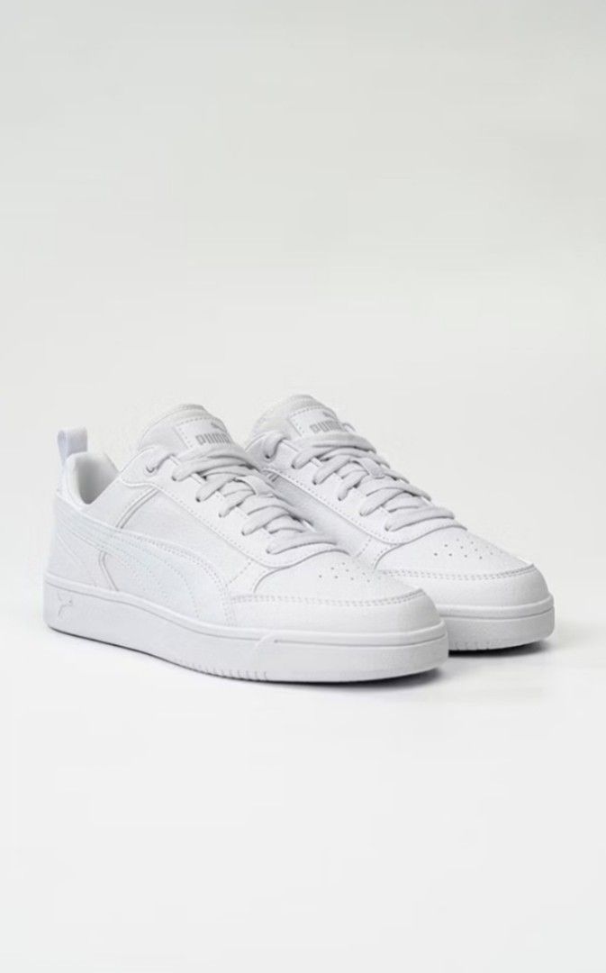 Puma Dribble Sneaker (Category: Sneakers) located in Malolos. Submitted by arfiee1114 (Listing ID 1452192786, Image 1). Description: BRAND NEW. No issue. Orig box (slightly damaged). RFS: Changed my mind. Hirap mag all white dito bulacan lagi baha..