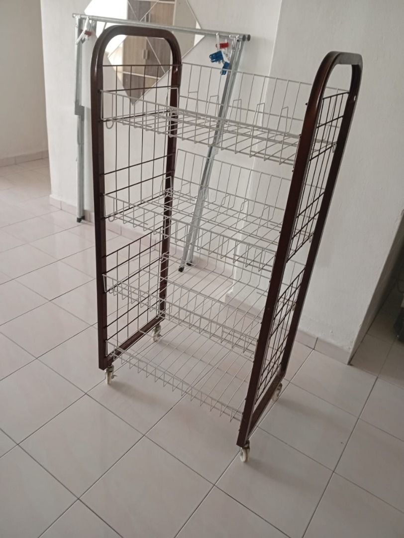 Rack (Category: Shelves, Cabinets & Racks) located in Petaling Jaya. Submitted by nm016648427690 (Listing ID 1452282967, Image 3). Description: Rack RM-100 Code :R-034 Stock Available : 1 Condition : Goods ** (ABOVE PRICE DOES NOT INCLUDE DELIVERY & INSTALLATION) ** We are specialist in BUY or SELL New/Used Home Furniture or Office Equipment [ Perabot Kita Furniture ] Address: L1-03 times 89 Jalan 8A/133, Taman Sri Sentosa, 58000,kuala Lumpur. OF