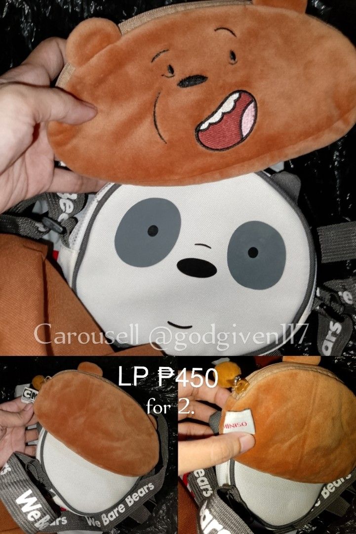 SEE pics for Price we bare bears x miniso (Category: Designer & Blind Box Toys) located in Binan City. Submitted by godgiven117 (Listing ID 1452176621, Image 2). Description: ‎⚠️ FOR SURE BUYERS ONLY ‎ ‎Please read the listing carefully before messaging. All available photos, condition details, and item information have already been posted. ‎ ‎❌ No additional photos, videos, measurements, or item details will be provided. ‎❌ No inquiries from uns