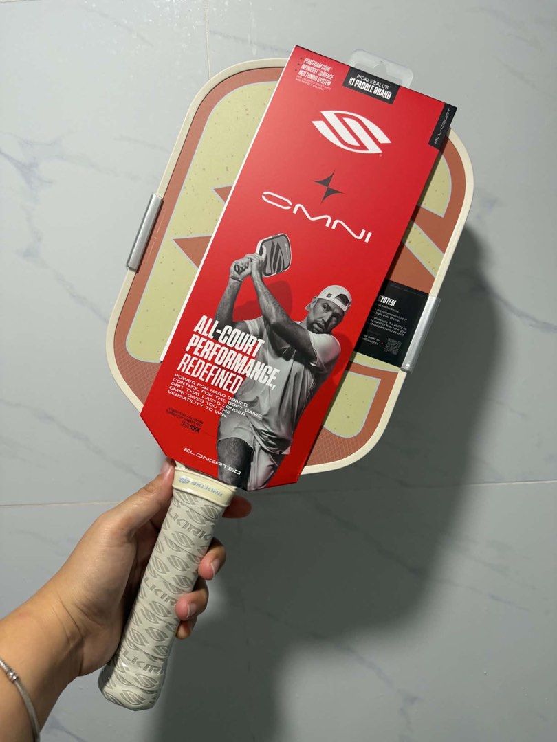 Selkirk Project Boomstick Pickleball Paddle (Category: Racket and Ball Sports) located in Manila. Submitted by chiney (Listing ID 1452174733, Image 2). Description: - Selkirk Labs Project Boomstick: Designed for ultimate power. - Selkirk Omni: Redefines all-court performance. - Perfect for your next pickleball game..