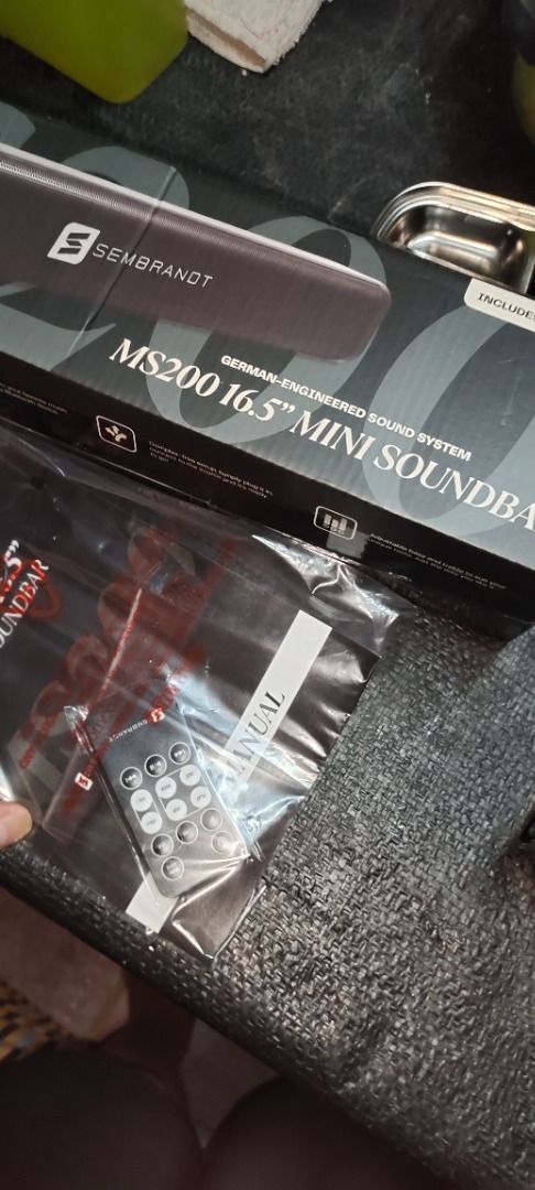 SEMBRANDT MS200 (USED ONCE) (Category: Soundbars, Speakers & Amplifiers) located in Caloocan City. Submitted by voltaraven29423 (Listing ID 1452210872, Image 1). Description: I remember buying this at the time that my Smart TV got ruined due to age, and I bought a new monitor, and I used this device as one of my options. I simply found another device, and this had been kept for a long time. (I only used this once) 09(two-nine) 6(eleven) (sixtyfiv