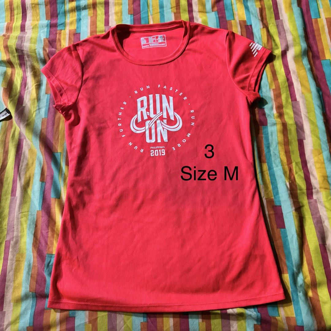Shirts for running (Category: Shirts) located in Makati City. Submitted by jinger_21 (Listing ID 1452233912, Image 2). Description: Brands- Nike, New Balance and others Sizes small and medium Lightly-used Payment first before shipout Payment methods: GoTyme Maya Gcash.