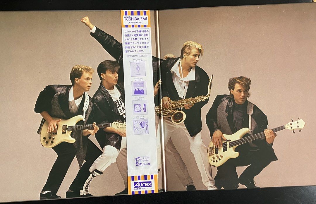 SPANDAU BALLET Parade Vinyl LP (Category: Vinyls) located in Paranaque City. Submitted by d33t00 (Listing ID 1452182577, Image 2). Description: SPANDAU BALLET Parade Vinyl LP Tracklist: A1 Only When You Leave A2 Highly Strung A3 I’ll Fly For You A4 Nature Of The Beast B1 Revenge For Love B2 Always In The Back Of My Mind B3 With The Pride B4 Round And Round Japan pressing, 1984, gatefold Outer sleeve and Vinyl in Excellent condition With insert/ly