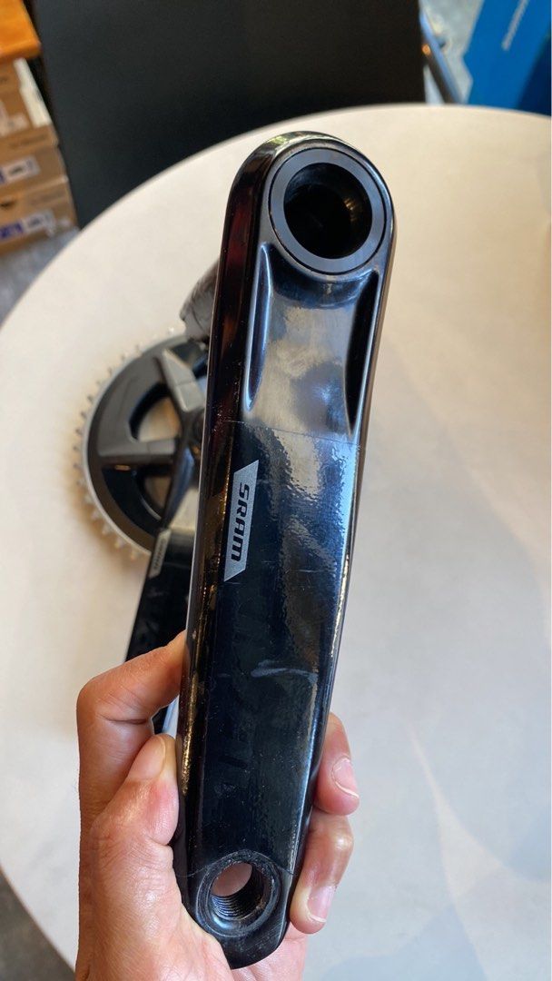 Sram Rival Crankset (Category: Bicycles) located in Quezon City. Submitted by ivd01 (Listing ID 1452168819, Image 3). Description: Sram Rival Crankset Arm: 172.5mm 46/33T, 12 spd.