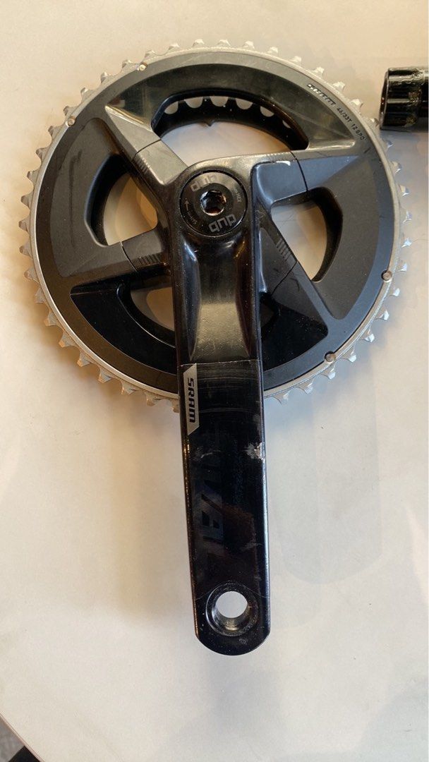 Sram Rival Crankset (Category: Bicycles) located in Quezon City. Submitted by ivd01 (Listing ID 1452168819, Image 2). Description: Sram Rival Crankset Arm: 172.5mm 46/33T, 12 spd.