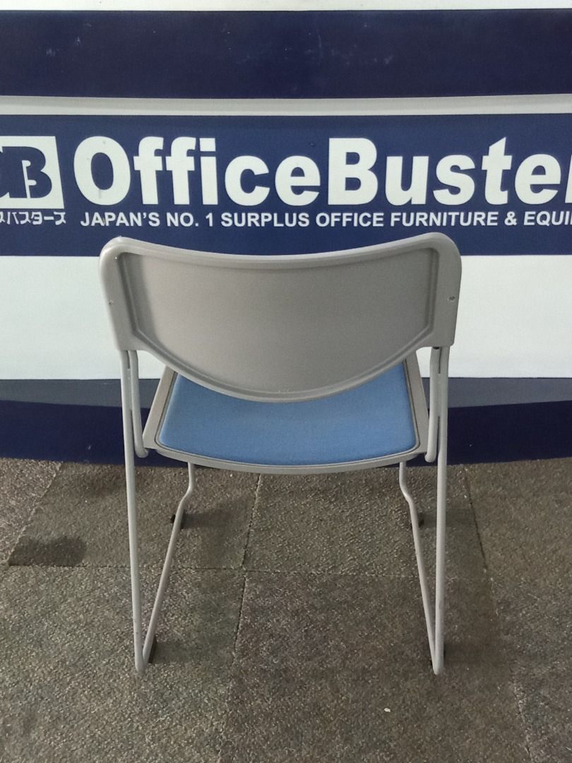 STACKABLE CHAIR (Category: Chairs) located in Valenzuela. Submitted by jesspesongco (Listing ID 1452149014, Image 2). Description: STACKABLE CHAIR BRAND: ITOKI PRICE : 2,200 - Stackable design for easy storage - Comfortable blue fabric seat and back - Ideal for office or event use - Sturdy and reliable build Location: OFFICEBUSTER Balintawak Look for Hesus / 09616904709.