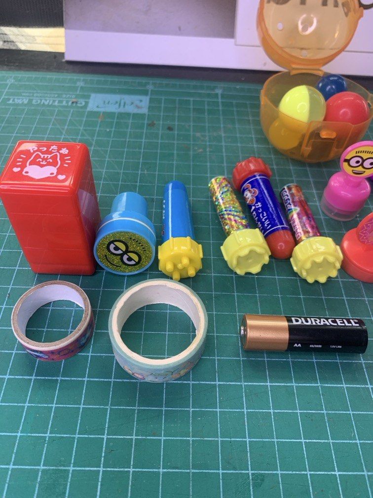 Stamps and Rubber Toys (Category: Craft Supplies & Tools) located in Carmona. Submitted by bihira (Listing ID 1452109594, Image 2). Description: Stamps and Rubber Toys - WYSIWYG - used stamps / assorted - Rubber small toys.