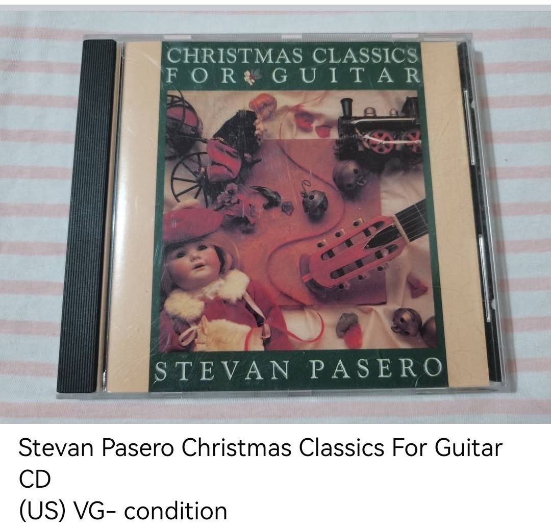Stevan Pasero Christmas Classics For Guitar CD (unsealed) (Category: CDs & DVDs) located in Dangcagan. Submitted by cd_haven5 (Listing ID 1452158372, Image 1). Description: #FORSALE #FORSALE #FORSALE #Authentic #Legit #Original We only sell original items. All items posted are on hand. Please message me for availability of the item/s because the items are also posted on my other online stores. All items are imported unless stated PH. We also acce