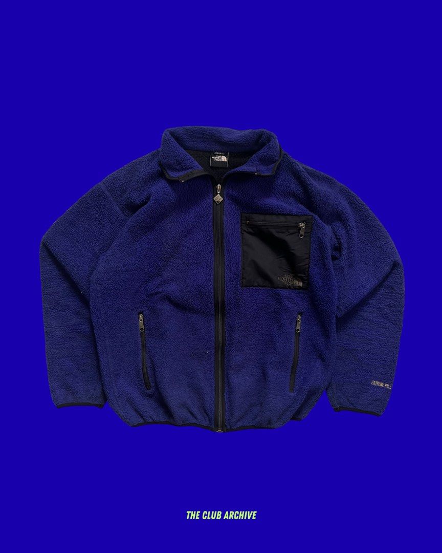 The North Face Fleece Jacket (Category: Coats, Jackets and Outerwear) located in Bacolod City. Submitted by danielle5_ (Listing ID 1452290258, Image 1). Description: The North Face Track Jacket Large, 24x27 Flaws: needs deep wash, faded “F” word, 2 pinholes at the back Mine: 250.