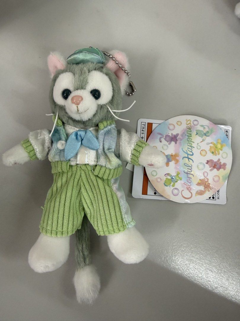 Tokyo Disney Sea 東迪 duffy and friends gelatoni Colorful Happiness （分類：絨毛玩具）位於 Hong Kong。 由 luna.lucy 提交（商品編號 1452131210，圖片 1）。簡介： 牌有摺痕 。