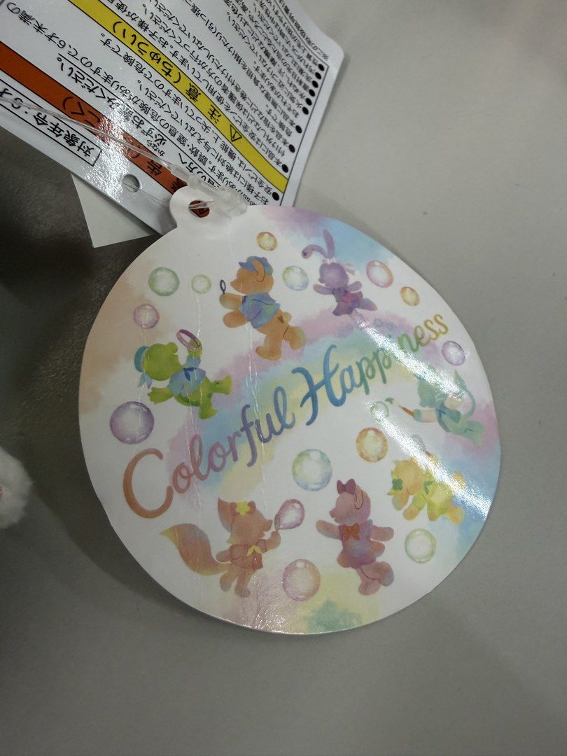 Tokyo Disney Sea 東迪 duffy and friends gelatoni Colorful Happiness （分類：絨毛玩具）位於 Hong Kong。 由 luna.lucy 提交（商品編號 1452131210，圖片 3）。簡介： 牌有摺痕 。