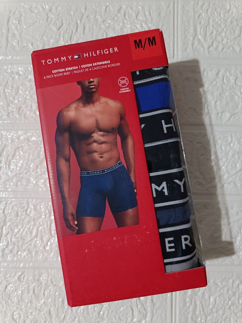 Tommy Hilfiger cotton stretch boxer briefs (Category: Underwear) located in Mandaluyong City. Submitted by sheila_snapshoppe (Listing ID 1452238934, Image 1). Description: 💯% guaranteed original from Canada 🇨🇦 available sizes: medium, large and XL.
