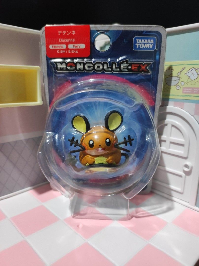 TOMY Pokemon Figure - Dedenne (Category: Figurines & Statues) located in Taguig. Submitted by lilrootshop (Listing ID 1452294502, Image 1). Description: ***Crossposted*** Price: 300 AUTHENTIC BIB Pass sa lowballers! First to pay basis. No COD. For item reservation, a down payment of 50% or 100 pesos (whichever is less) is required. Down payment is non-refundable. One month reservation only. Location: Taguig (near BGC) MOP: GCash / GoTyme / CIMB.