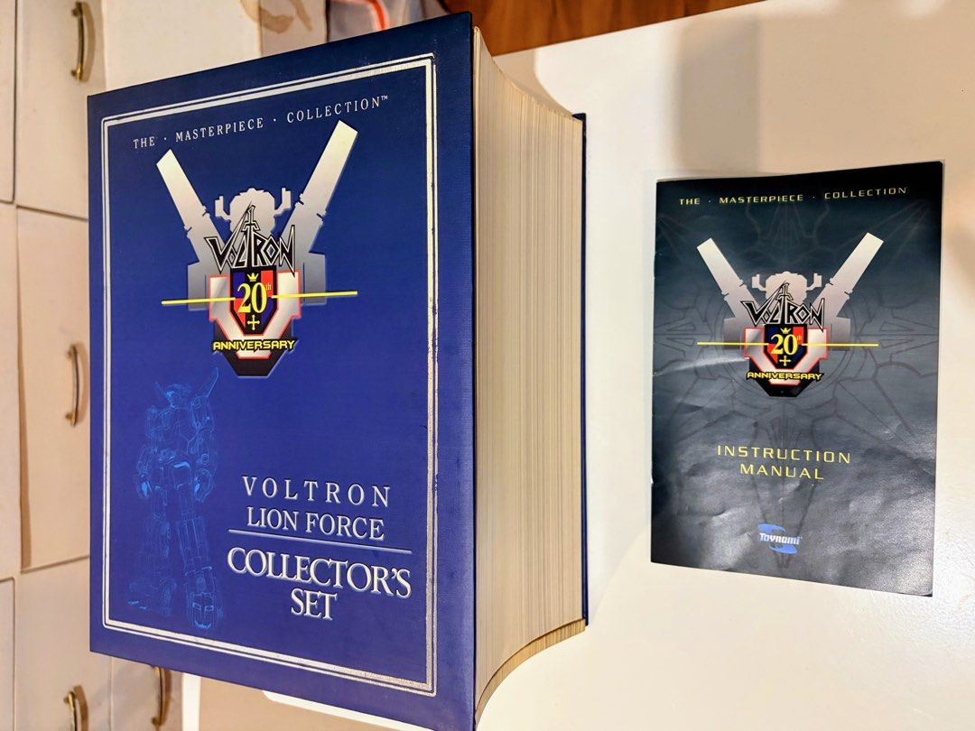 Voltron 20th Anniversary Masterpiece Collection by Toynami (100% Complete / Opened Box) (Category: Figurines & Statues) located in Santa Rosa. Submitted by serf60762 (Listing ID 1452236815, Image 3). Description: Description: Selling a collector-owned, authentic Toynami Voltron 20th Anniversary Masterpiece Edition die-cast figure. This is the iconic 2004/2005 numbered limited-edition release in the premium book-style box packaging. This is 14,717