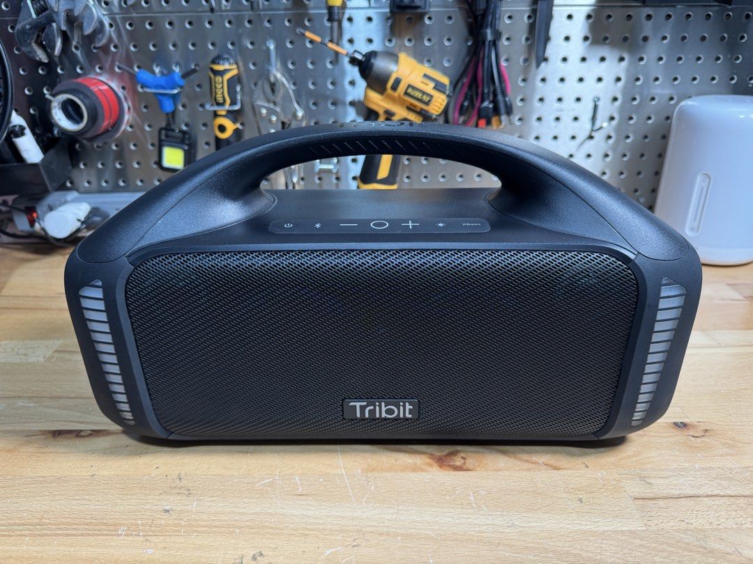 Tribit StormBox Blast Portable Bluetooth Speaker (Category: Soundbars, Speakers & Amplifiers) located in Caloocan City. Submitted by aquinasramonrcb (Listing ID 1452131723, Image 1). Description: - Tribit StormBox Blast speaker - Big sound, portable design with handle - Easy controls: power, volume, Bluetooth - Textured speaker grille on front - Covered port on back - Perfect for parties and outdoor use - Tested and confirmed working - With origi