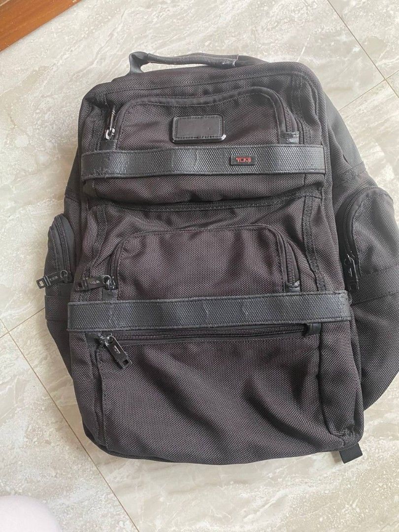 Tumi Check Point Friendly Laptop Backpack (Category: Luxury Bags & Wallets) located in Talacogon. Submitted by mr1070 (Listing ID 1452253855, Image 1). Description: - Black Tumi backpack - Checkpoint friendly laptop compartment - Multiple pockets for organization - Durable ballistic nylon material - Ideal for travel and daily commutes.