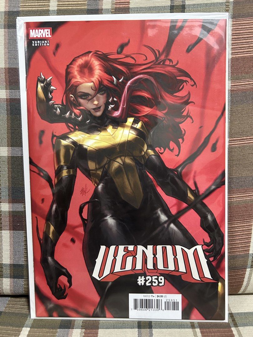 Venom #259 Ejikure variant (Category: Comics & Manga) located in Quezon City. Submitted by andrewbernardo95 (Listing ID 1452230106, Image 1). Description: Venom #259 Ejikure variant Mary Jane Venom cover Selling for P400 NM condition Preferred meet-ups in Fairview area, but it can be discussed. Shipping through Lalamove, Grab, Gogoxpress MOP: BDO, BPI, Gcash PM me for any questions and additional pics.