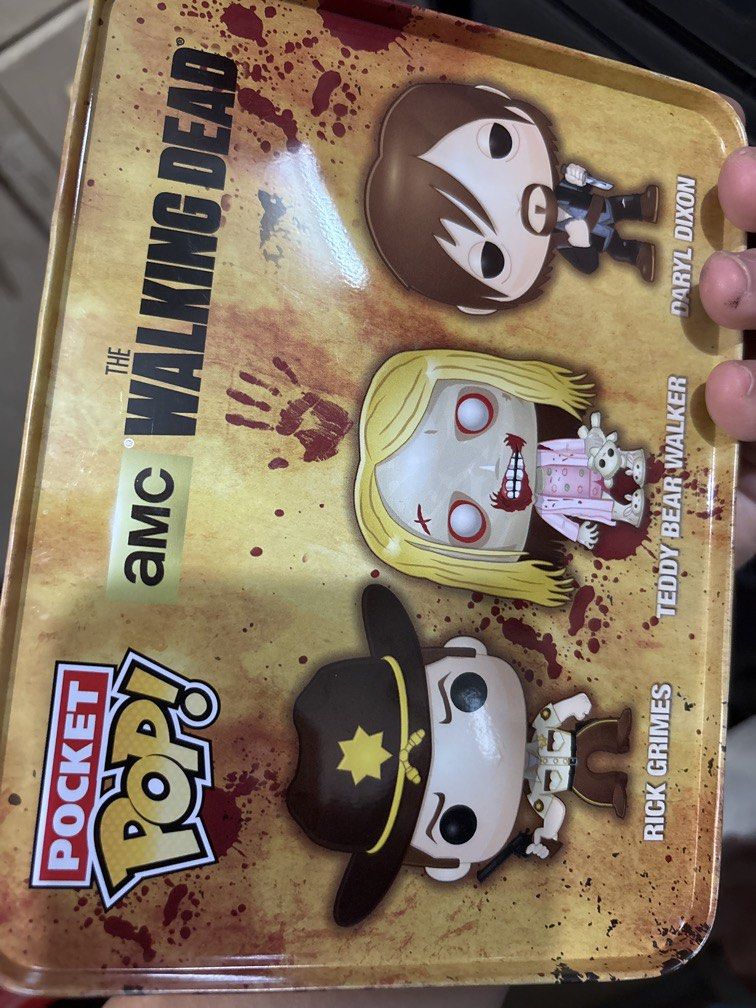 Walking dead tin can collectible (Category: Western Merchandise) located in Manila. Submitted by vintageaccessories (Listing ID 1452126497, Image 3). Description: .