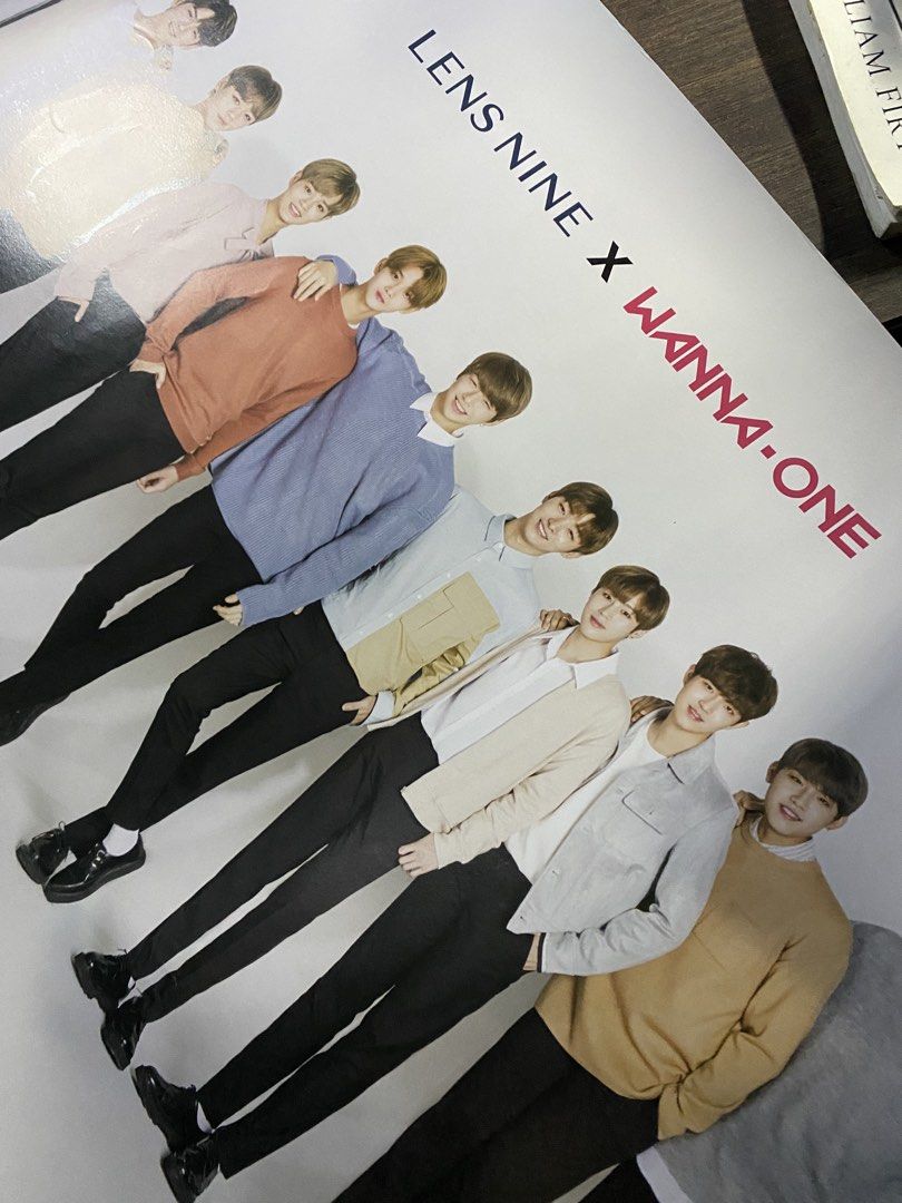 Wanna One x Lens Nine Poster (Category: K-Wave Merchandise) located in Quezon City. Submitted by drei13_sniffles (Listing ID 1452146373, Image 3). Description: - Official Wanna One x Lens Nine poster - Features the full group - Large format size - Ideal for any Wanna One fan's collection - Ships securely - - rfs: needs fund for vet bills - can send more pic - 100 + sf.
