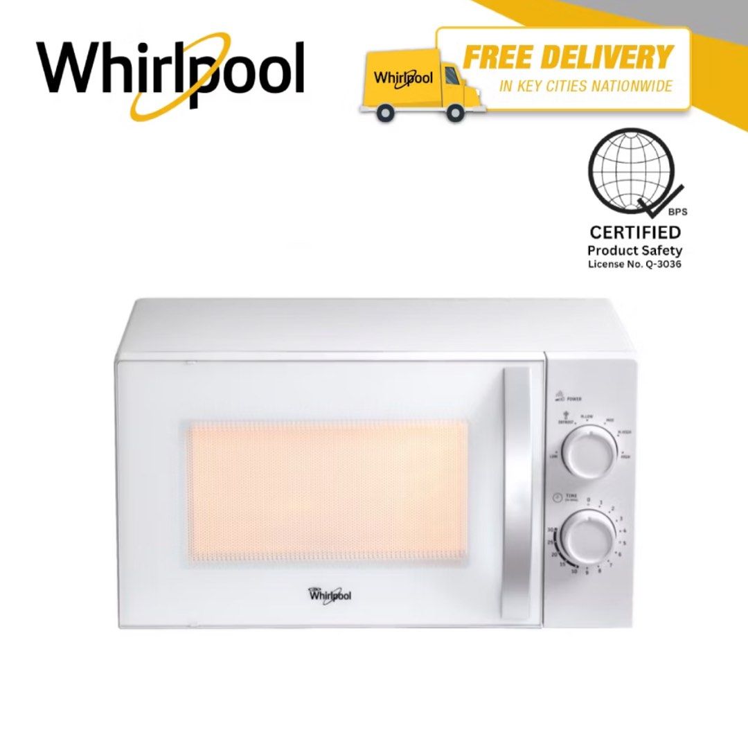Whirlpool MWX201WH Mechanical Microwave Oven (Category: Ovens & Toasters) located in Quezon City. Submitted by ceelcee (Listing ID 1452107453, Image 3). Description: ‼️ FOR SALE ‼️ Whirlpool MWX201WH Mechanical Microwave Oven ✨ Brand New & Sealed • Capacity: 20L • Color: White • Mechanical controls • Reliable and easy to use 📍 Pick-up Location: Project 8, Quezon City Reason for Selling: Extra microwave oven from the office. 📩 Send me a message 