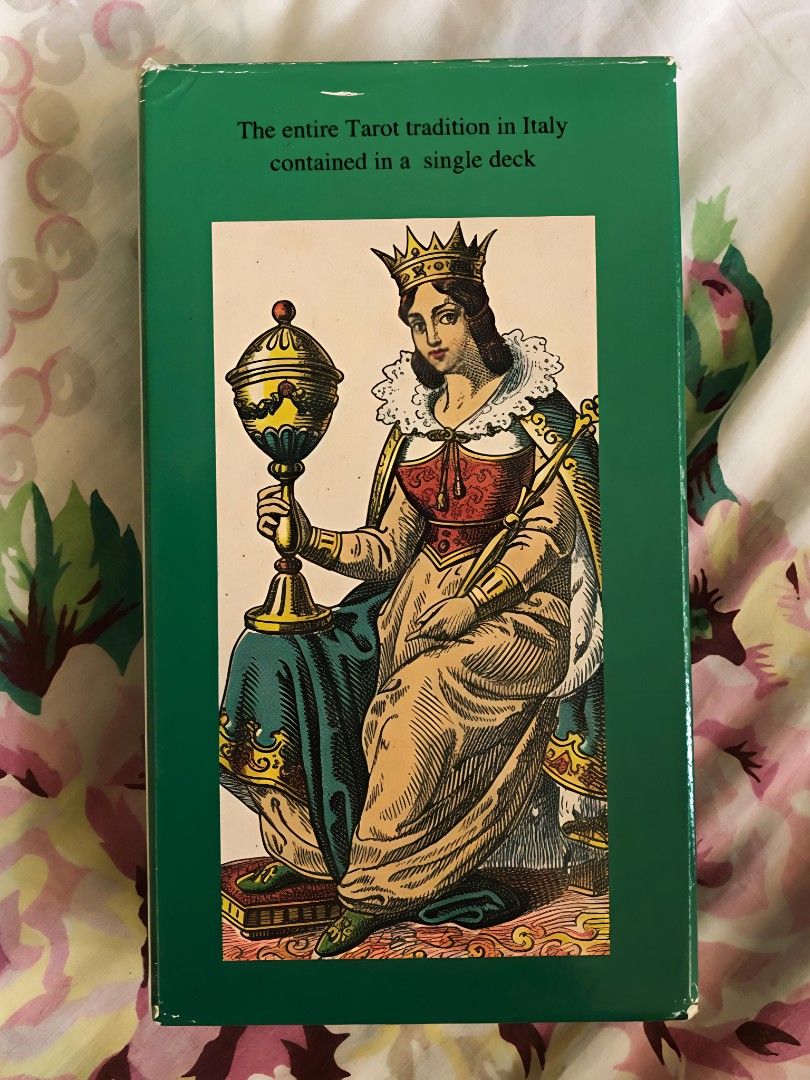 Ancient Italian Tarot Deck (Category: Vintage Collectibles) located in Binan City. Submitted by 08llchr (Listing ID 1452323220, Image 2). Description: - Ancient Italian Tarot deck - Captures the entire Tarot tradition in Italy - Features classic and detailed artwork - Ideal for collectors - Great for those interested in Italian Tarot history MOP: Maribank, Gcash MOD: J&T.