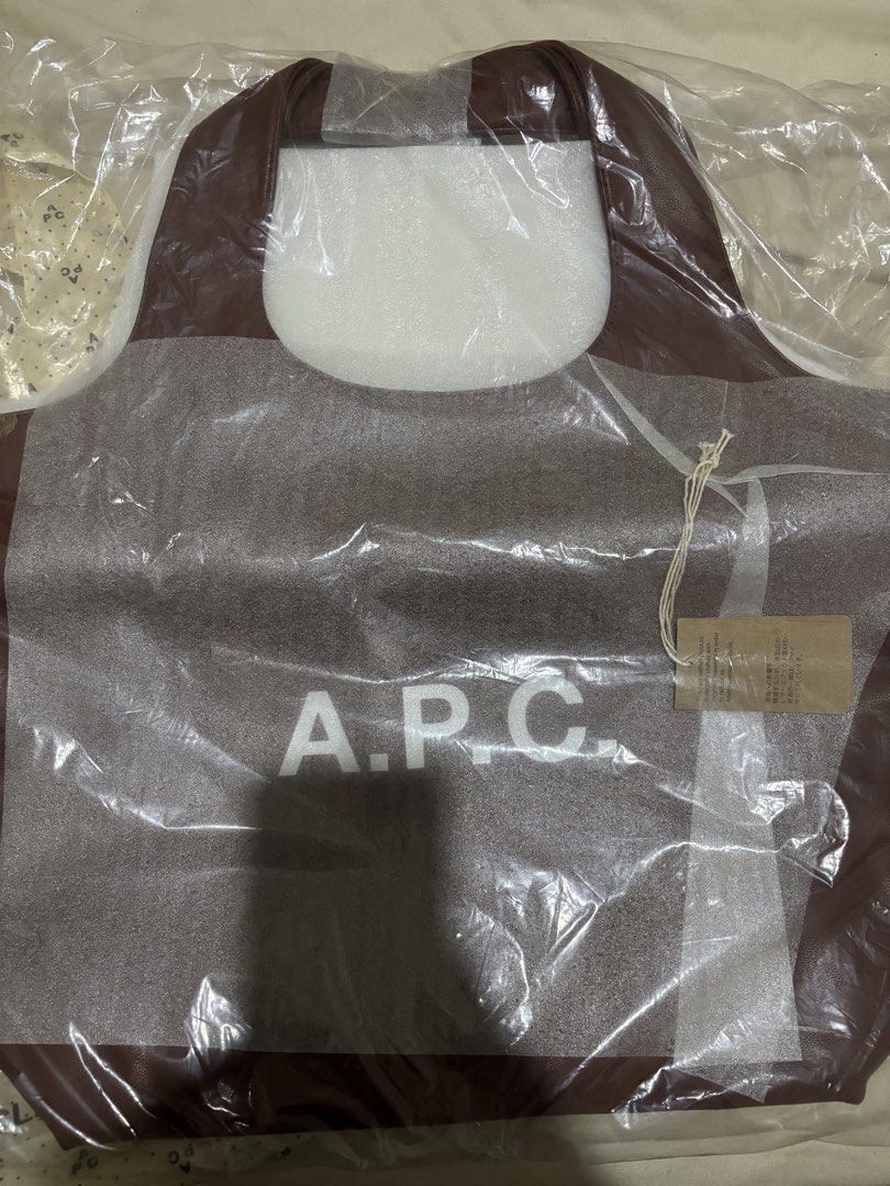 A.P.C. Tote Ninon (Category: Luxury Bags & Wallets) located in Paranaque City. Submitted by 1stofmay.ph (Listing ID 1452407995, Image 1). Description: Original APC Bought from APC Power Plan Mall With receipt Eco bag included .