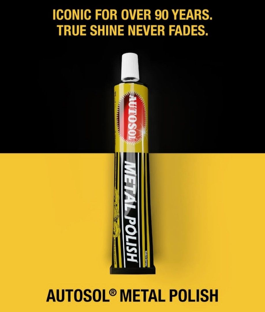 AUTOSOL Metal Polish (Category: Home Improvement Tools & Accessories) located in Manila. Submitted by cloudcar (Listing ID 1452430484, Image 1). Description: SALE !!! while supplies last! very limited inventory. Autosol Metal Polish 75 ml/ tube.