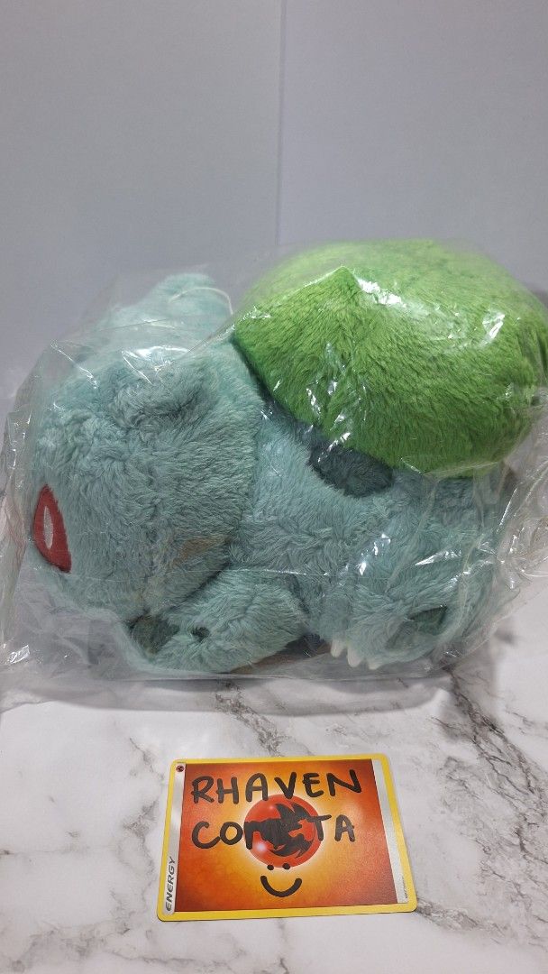 Pokemon Banpresto Warm & Healing Bulbasaur plush (Category: Plushies & Soft Toys) located in Quezon City. Submitted by rhavendc (Listing ID 1452402991, Image 3). Description: Pokemon Banpresto Warm & Healing Bulbasaur plush New in sealed plastic Still with papertag 📌 Payment via Maribank 📌 Shipping via LBC/JnT/Lalamove/Grab 📌 Pickup/Meetup around Villongco or Pilot (Commonwealth, QC).