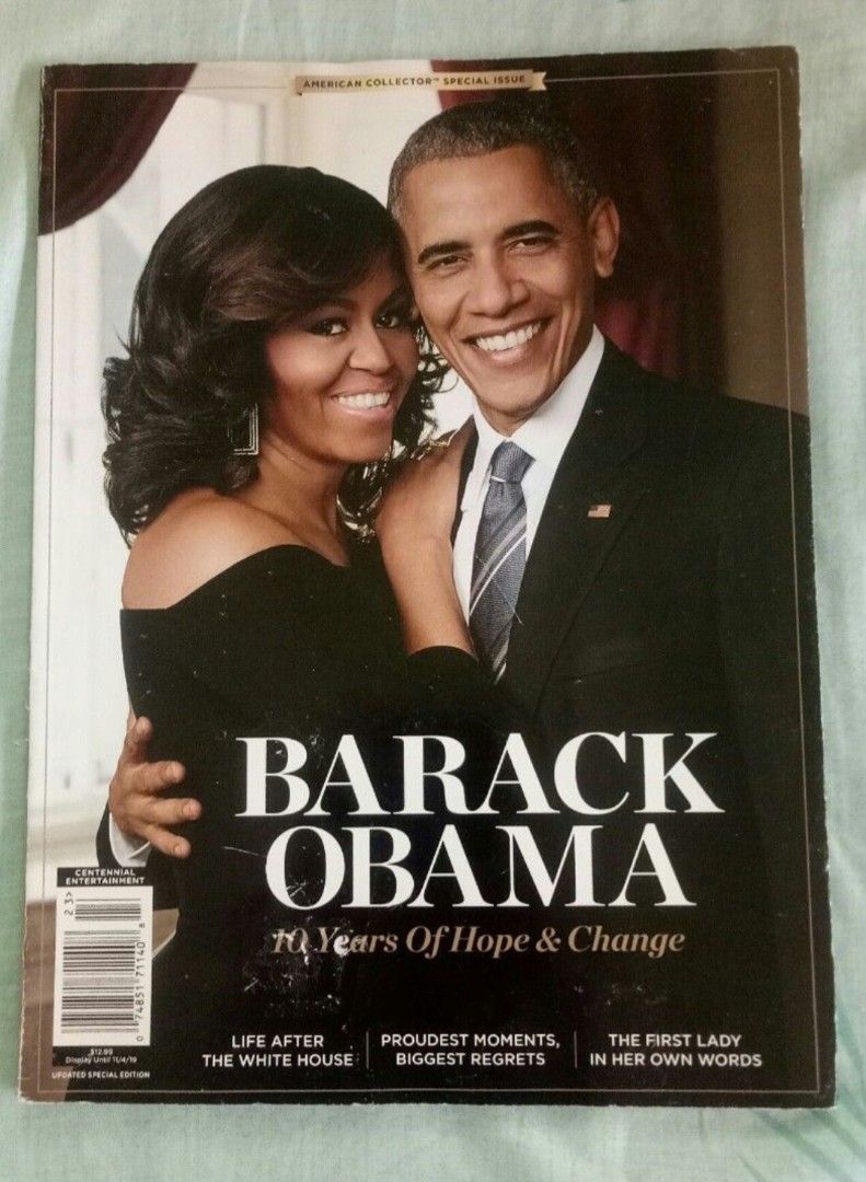 Barack Michelle Obama Magazine + Postcards (Category: Magazines) located in Dumaguete. Submitted by bibialexandria (Listing ID 1452353242, Image 1). Description: ***Shipping Fee Already Included***.