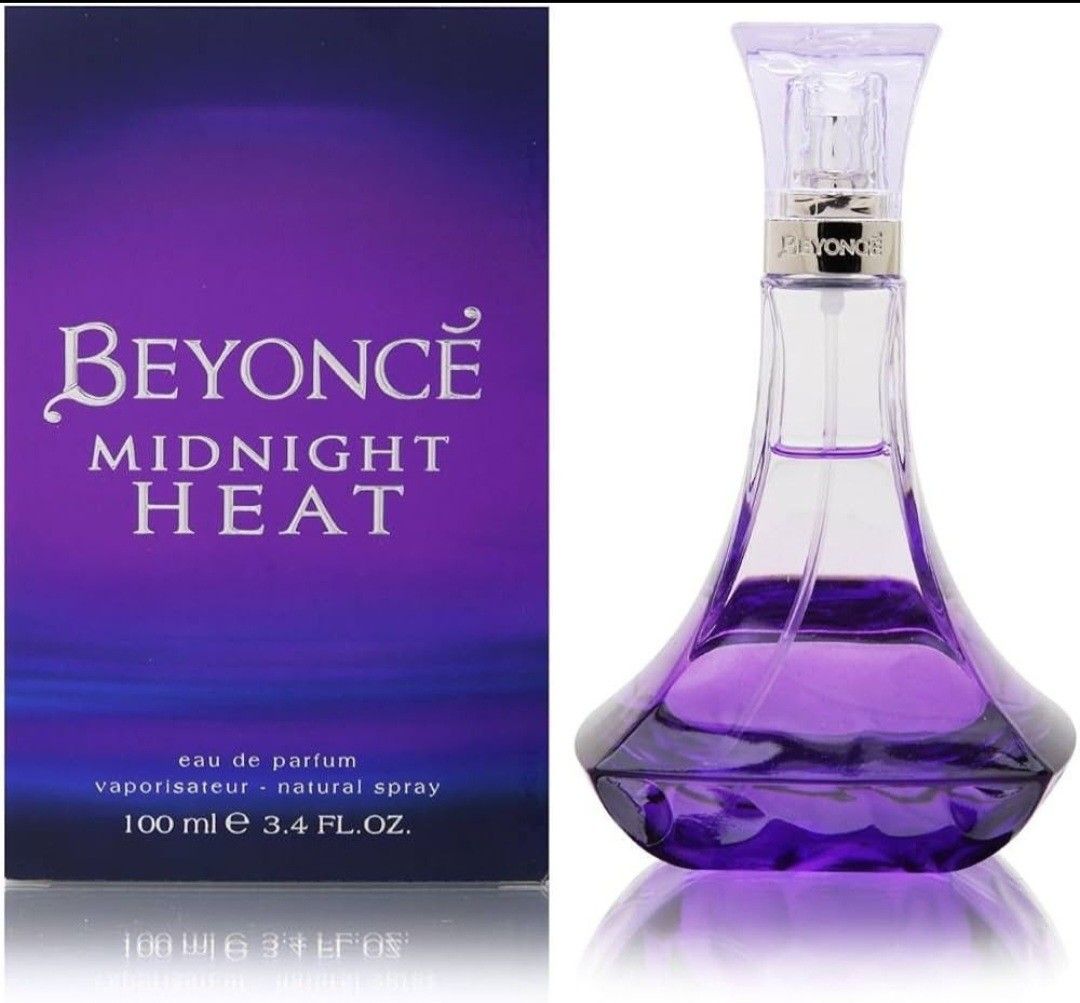 Beyonce Midnight Heat Eau de Parfum Natural Spray 100ml (Category: Fragrance & Deodorants) located in Quezon City. Submitted by jazz1718 (Listing ID 1452465527, Image 2). Description: - Beyonce Midnight Heat Eau de Parfum - 100 ml / 3.4 fl oz - beyoncé Midnight Heat is an oriental floral eau de parfum launched in 2012 by perfumer Olivier Gillotin, featuring key notes of plum, star fruit, and orchid. It is designed as a sensual, fruit-forward even