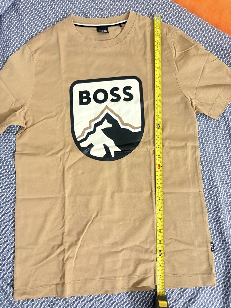 Boss Tshirt (Category: Tshirts & Polo Shirts ) located in Makati City. Submitted by rasgam (Listing ID 1452457588, Image 2). Description: Legit boss Good as new Size small on tag.