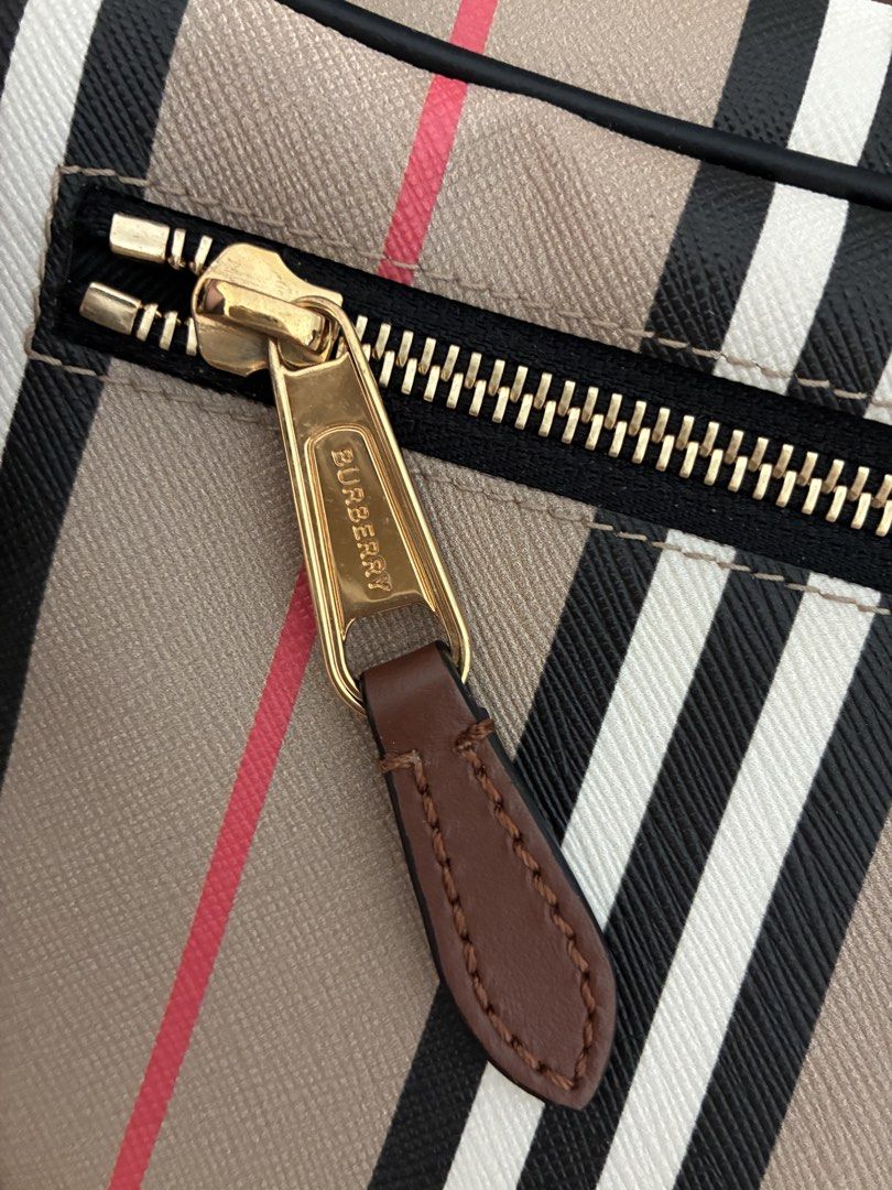 Burberry Sonny Waist Bag (Category: Cross-body Bags) located in Makati City. Submitted by best.seconds (Listing ID 1452413887, Image 3). Description: Unused, just stored Burberry waist bag. Selling for 28k only (NEGOTIABLE). Good as new, no scratches. Does not come with the dust bag anymore. .