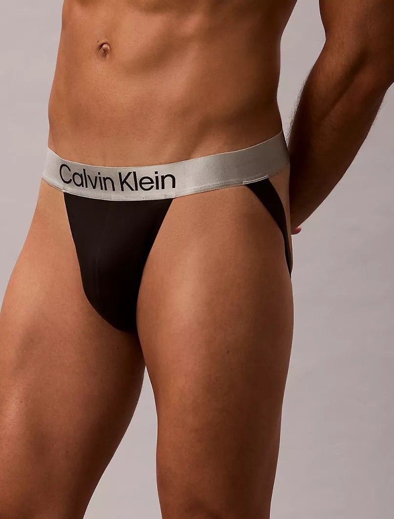 Calvin Klein Microfiber Stretch Jockstrap (Category: Underwear) located in Mandaluyong City. Submitted by reynald.n (Listing ID 1452447187, Image 2). Description: Size Small & Medium ₱1500 / 1pc.