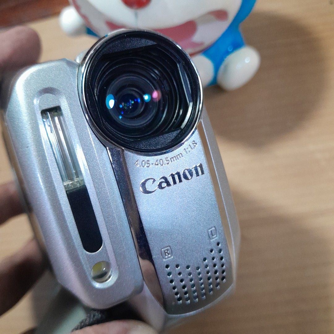 Canon DVD Video Camera (Category: Cameras) located in Las Pinas. Submitted by 84vintage (Listing ID 1452462388, Image 3). Description: Canon DVD Video Camera. Powers on and controls work but the main LCD is shot.The VF LCD still works though so very useable for tapeless Mods or as a DVD player, no DVD so cannot test. No battery but Original Power adapter/ charger and remote control included. Video available for serious buyers only. Sold As Is Whe