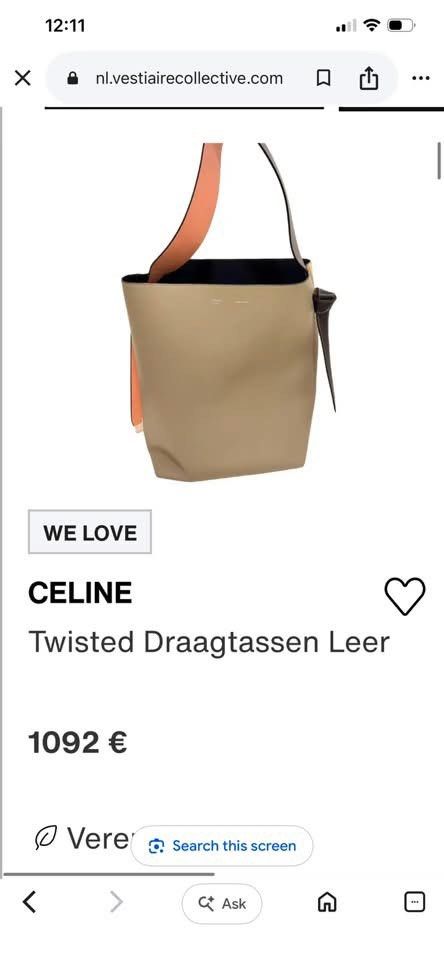 Celine Twisted Bucket Bag Leather Pink Red (Category: Luxury Bags & Wallets) located in Roxas City. Submitted by lynngreyartillero (Listing ID 1452353667, Image 2). Description: - Genuine leather Celine bucket bag - Reversible design: vibrant pink on one side, bold red on the other - Stylish straps featuring a mix of black and tan - Minor scuffs visible on the red side, adding character - Your ideal everyday companion for style and practicality.