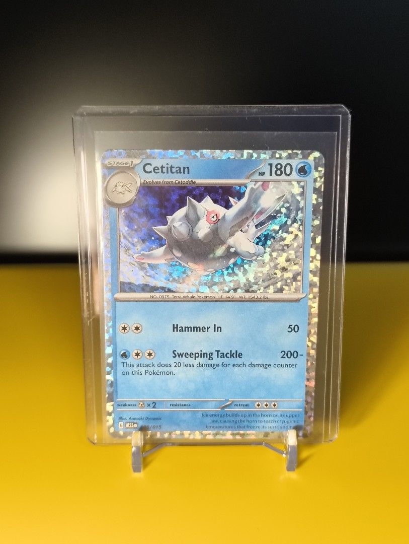 Cetitan 005/015 McDonald's Mcdo 2023 Holo (Category: Character Goods) located in Paranaque City. Submitted by jnllec (Listing ID 1452443229, Image 1). Description: - Cetitan - 005/015 - Holo - McDonald's 2023.