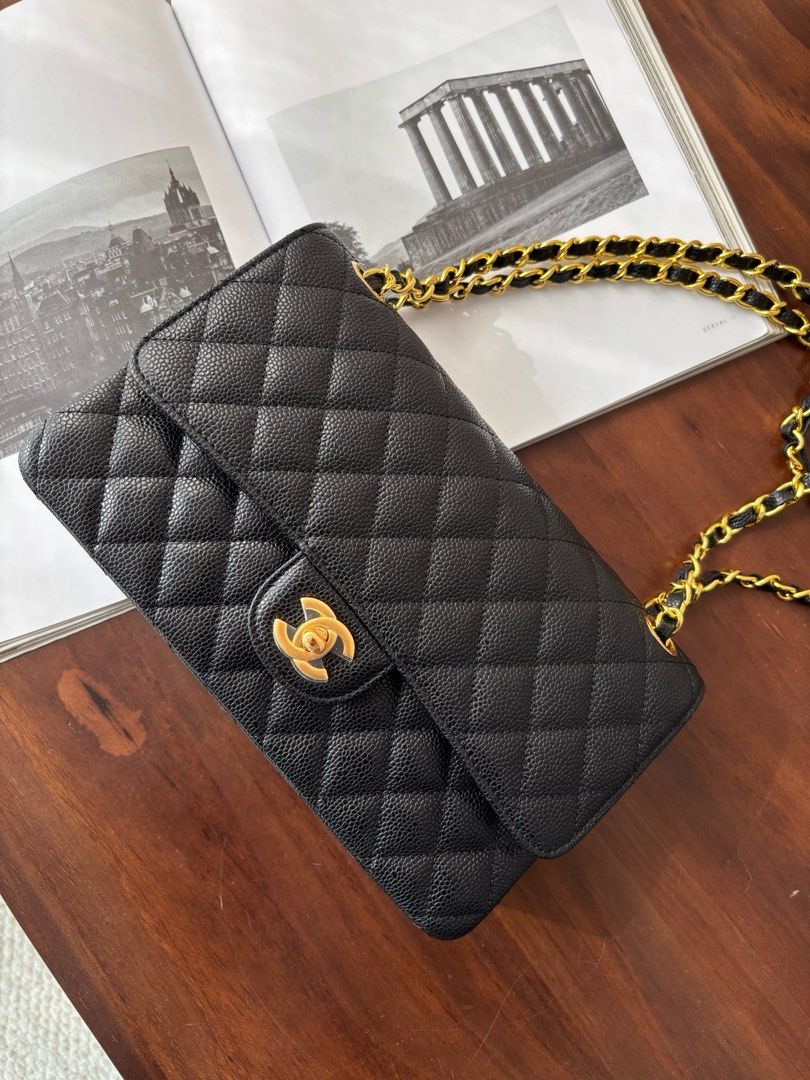 Chanel 2.55 classic flap caviar GHW (Category: Luxury Bags & Wallets) located in Quezon City. Submitted by herluxe_official (Listing ID 1452421557, Image 1). Description: Complete inclusions Box dustbag Cards tags Microchipped Paperbag Ribbon Booklet .