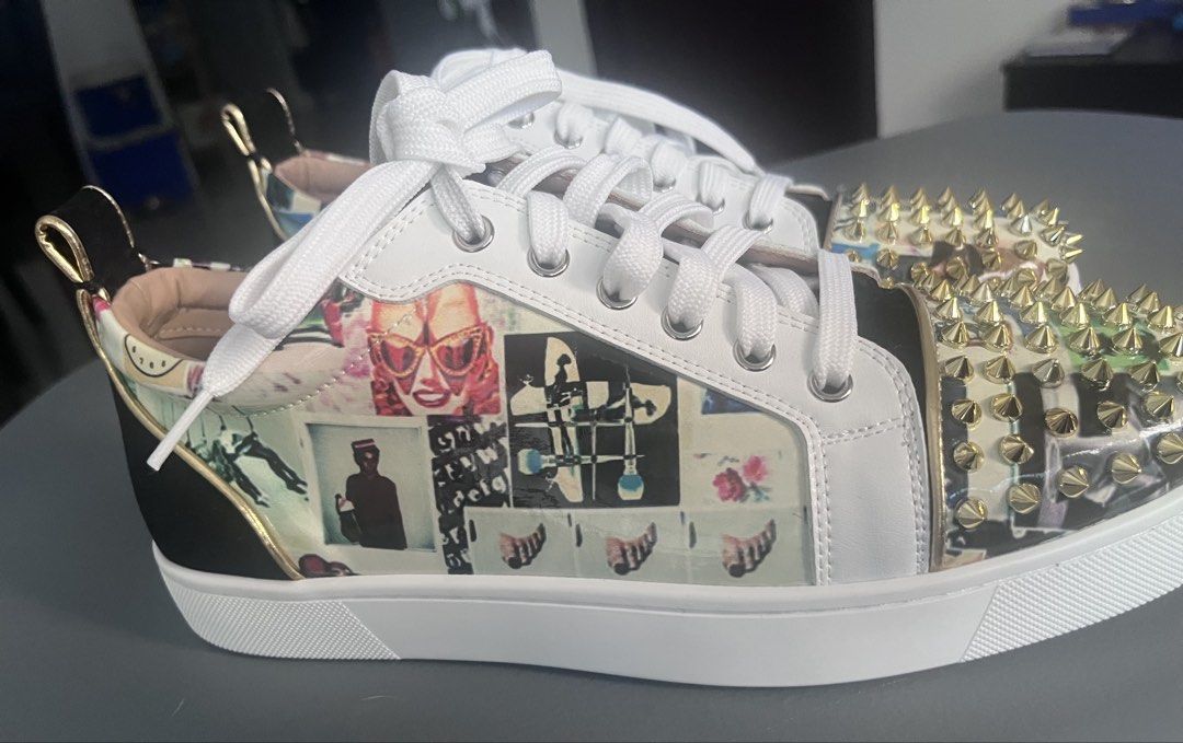 Christian Louboutin Spike Sneakers (Category: Sneakers) located in San Jose del Monte. Submitted by donnabuysells (Listing ID 1452356517, Image 3). Description: Brand new 💯 Imported from 🇺🇸.