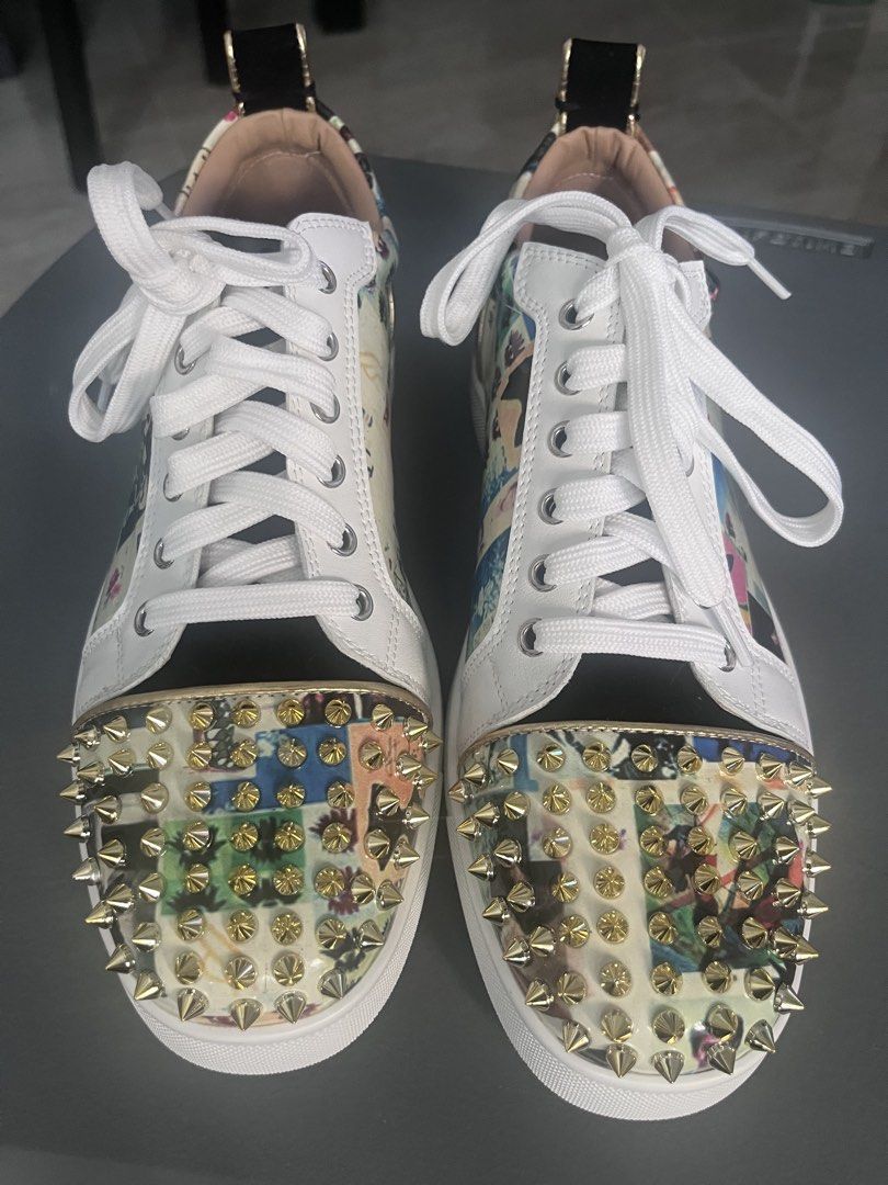 Christian Louboutin Spike Sneakers (Category: Sneakers) located in San Jose del Monte. Submitted by donnabuysells (Listing ID 1452356517, Image 1). Description: Brand new 💯 Imported from 🇺🇸.