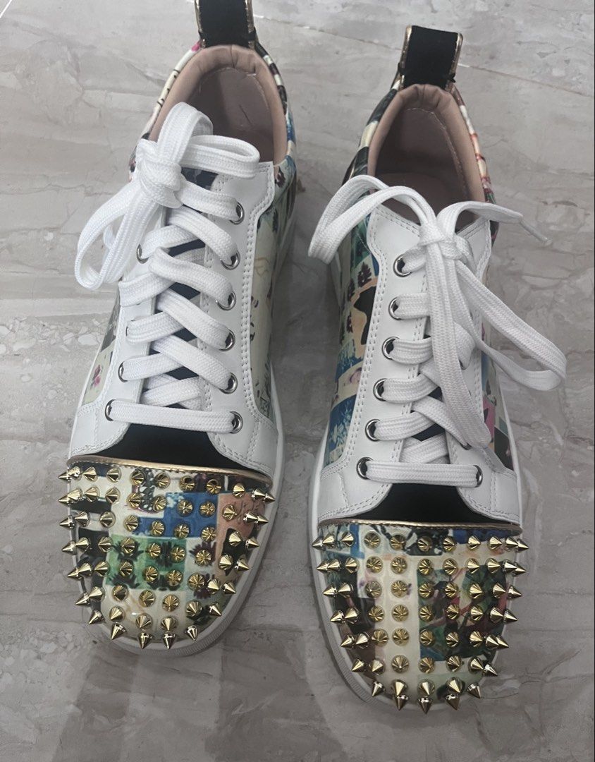 Christian Louboutin Spike Sneakers (Category: Sneakers) located in San Jose del Monte. Submitted by donnabuysells (Listing ID 1452356517, Image 2). Description: Brand new 💯 Imported from 🇺🇸.