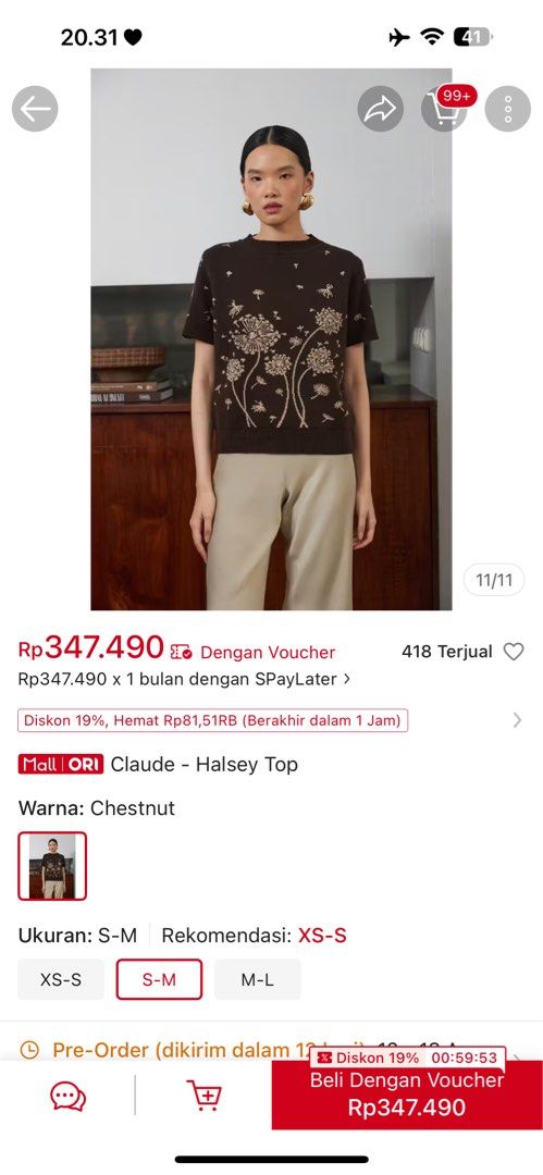 Claude Halsey Top NETT not zara duma shiku kukai bwbyaz (Kategori: Atasan) berada di Pekanbaru. Dikirim oleh angelllll1981 (ID iklan 1452458591, Gambar 1). Deskripsi: Nett ya Bisa oyen adm 12% Size s-m.