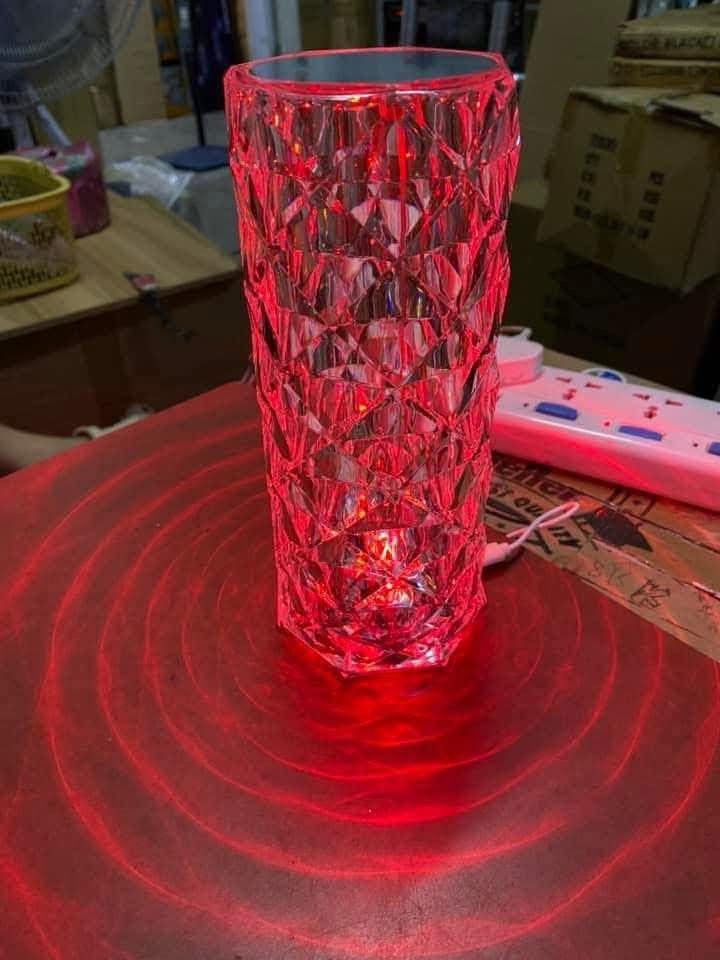 Crystal lamp (Category: Lighting & Studio Equipment) located in Manila. Submitted by nixdcruz (Listing ID 1452429955, Image 3). Description: crystal led lights touch lamp / with remote control rgb lights.