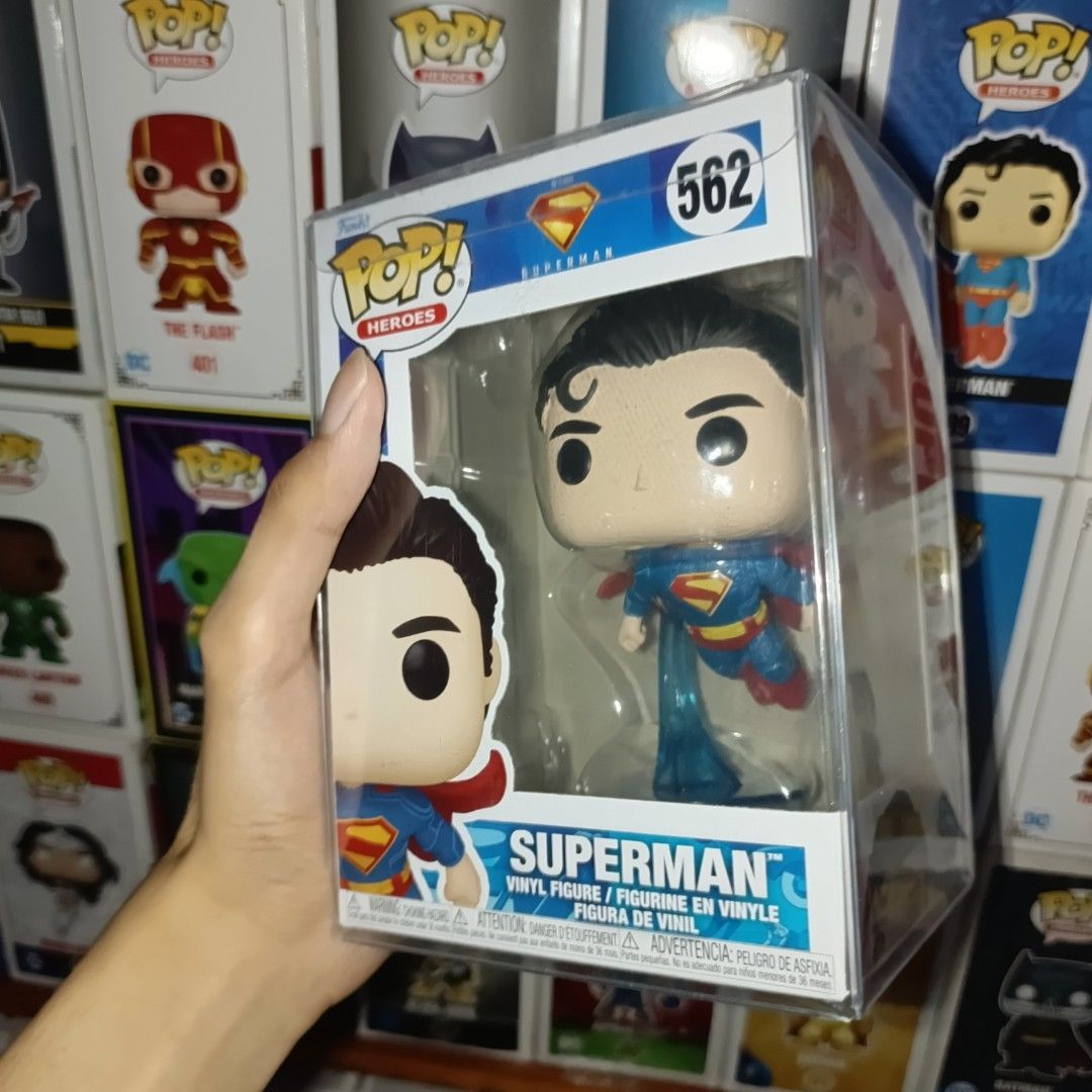 DC Funko Pop! Superman #562 (Category: Figurines & Statues) located in Marikina City. Submitted by spiderraff (Listing ID 1452376165, Image 1). Description: .