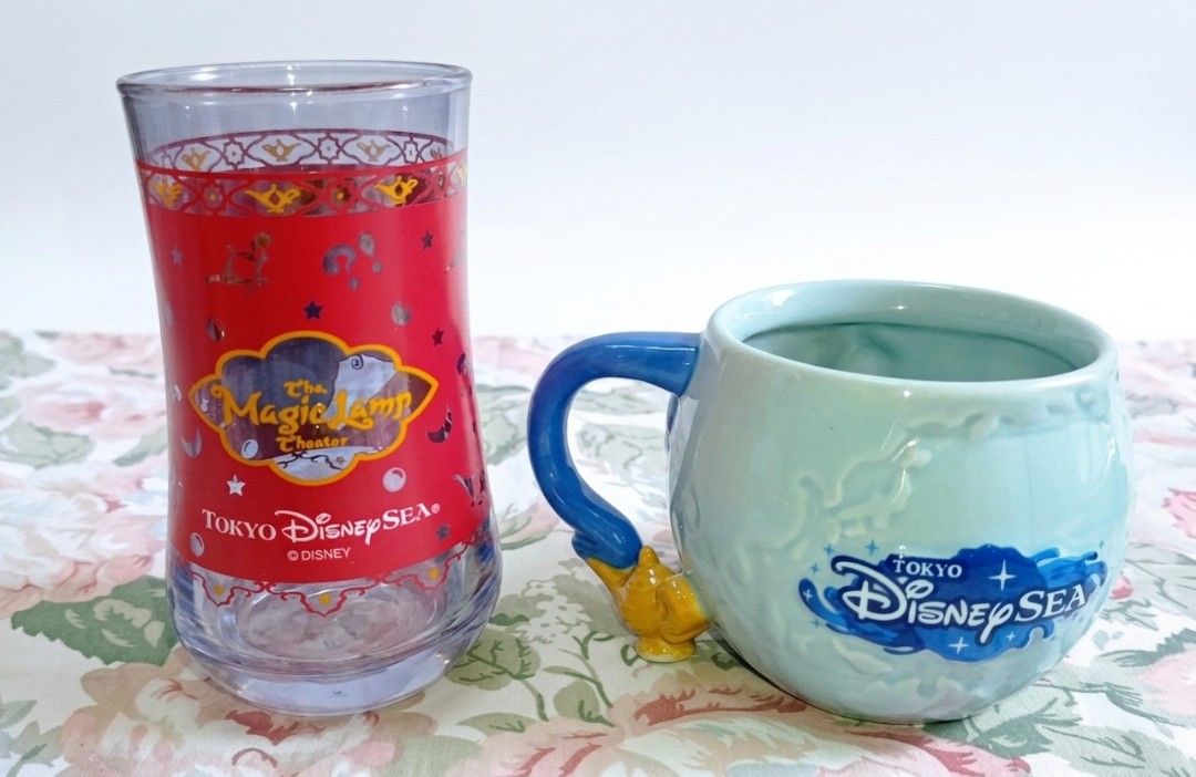 Disney Aladdin Genie Set (Category: Coffee & Tea Tableware) located in Binan City. Submitted by mayjhe (Listing ID 1452446296, Image 2). Description: 💛 For Sale 💛 🌸 Disney Aladdin Genie 🍀 Ceramic 3D Mug & Glass 📍 Condition: Good 💰 Price is ₱ 1,250 👉 Other details posted 🇵🇭 Location Biñan Laguna 🛵 Courier J& T and Lalamove 📋 Shipping by schedule 📍 NO COD & COP 📌 All items are carefully packed and labeled with Fragile stickers for brea