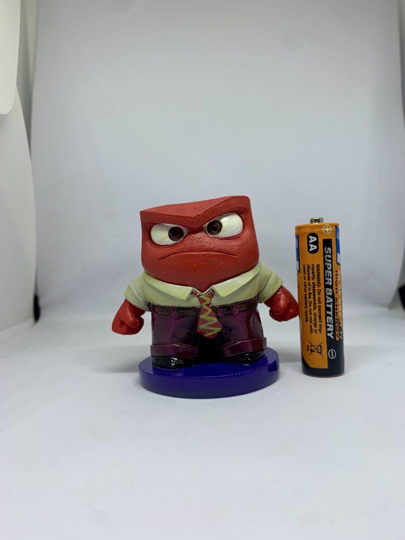 Disney Inside Out Anger Enesco Showcase Collection Figurine (Category: Figurines & Statues) located in Caloocan City. Submitted by ekivilleg86508 (Listing ID 1452484196, Image 2). Description: Disney Showcase Enesco Anger from Inside Out -Disney Showcase sculptures -Exquisite detail and added faux gems and crystals -Hand painted resin -Gift box -Height 6 cm -Glow in the dark neck tie -With box.